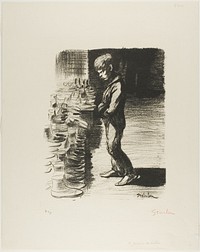 On the Subject of Boots by Théophile-Alexandre Pierre Steinlen