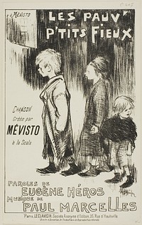 Les Pauv' P'tits Fieux by Théophile-Alexandre Pierre Steinlen