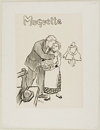 Muguette by Théophile-Alexandre Pierre Steinlen