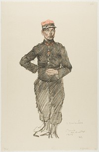 Legionnaire by Théophile-Alexandre Pierre Steinlen