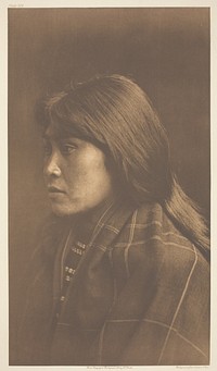 Suquamish Girl by Edward S. Curtis