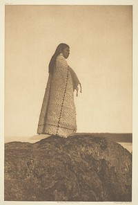 Cowichan Girl by Edward S. Curtis