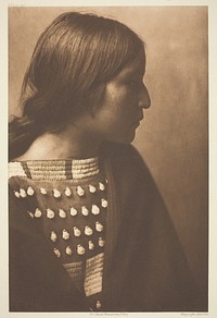 Arikara Girl by Edward S. Curtis