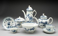 Tea Set by Worcester Porcelain Factory (Manufacturer)