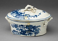 Butter Tub by Worcester Porcelain Factory (Manufacturer)