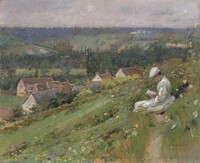 The Valley of Arconville by Theodore Robinson