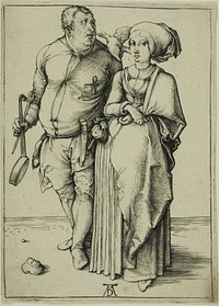 The Cook and his Wife by Albrecht Dürer