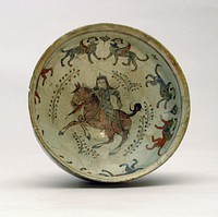 Bowl with Horseman