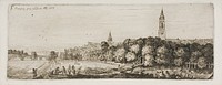 Dumfries from the Dock by John Clerk of Eldin