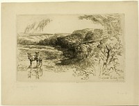 Encombe Woods, No. II by Francis Seymour Haden