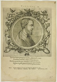 Portrait of Cardanus by Johannes Sambucus (Author)