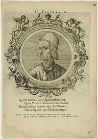 Portrait of M. Ficinus by Johannes Sambucus (Author)