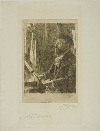 J.B. Faure by Anders Zorn