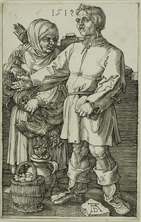 The Peasant and His Wife at Market by Albrecht Dürer