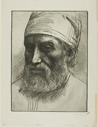 The Two Heads by Alphonse Legros