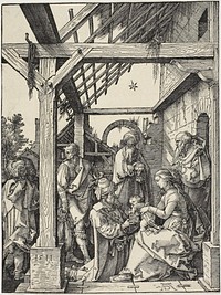 The Adoration of the Magi by Albrecht Dürer