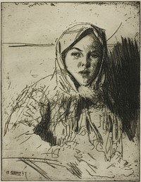 Emma, Girl from Mora by Anders Zorn