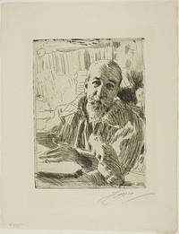 Anatole France by Anders Zorn