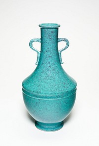 Baluster-Shaped Vase with Loop Handles