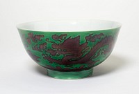 Bowl with Dragons