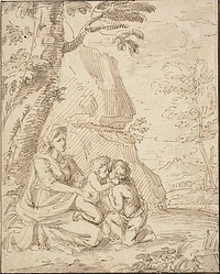 Madonna and Child with the Infant Saint John by Circle of Donato Creti