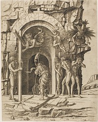 Descent into Limbo by Andrea Mantegna