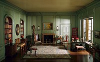 E-6: English Library of the Queen Anne Period, 1702-50 by Narcissa Niblack Thorne (Designer)