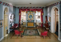 E-28: German Sitting Room of the Biedermeier Period, 1815-50 by Narcissa Niblack Thorne (Designer)