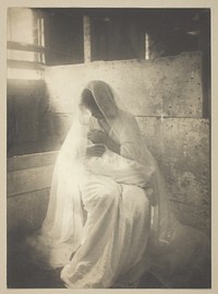 The Manger by Gertrude Käsebier