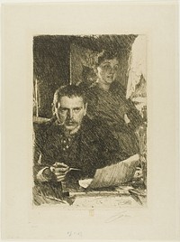 Zorn and His Wife by Anders Zorn