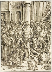 The Flagellation, from The Large Passion by Albrecht Dürer