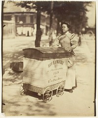 Porteuse de pain, from the series "Small Trades" by Jean-Eugène-Auguste Atget