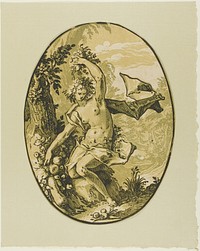 Proserpine, plate five from Demogorgon and the Deities by Hendrick Goltzius