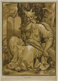 Moses with the Tables of the Law by Ludolph Büsinck