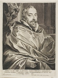 Antoon Triest by Peeter de Jode, the younger (Engraver)