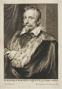 Jan van den Wouwer by Paul Pontius (Engraver)