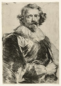 Lucas Vorsterman by Anthony van Dyck