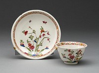 Cup and Saucer by Du Paquier Porcelain Manufactory