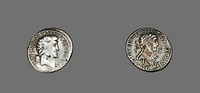 Denarius (Coin) Portraying Mark Antony and Queen Cleopatra VII by Ancient Roman