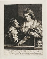 Titian and His Mistress by Anthony van Dyck