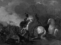 Queen Philippa at the Battle of Neville's Cross by Benjamin West