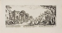 Dying Soldiers by the Roadside, plate sixteen from The Miseries of War by Jacques Callot