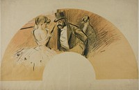 Fan for the Gavarni Ball by Jean Louis Forain