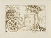 Pembury Mill, Kent, plate 12 from Liber Studiorum by Joseph Mallord William Turner