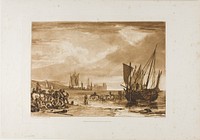 Scene on the French Coast, plate 4 from Liber Studiorum by Joseph Mallord William Turner