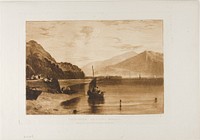 Inverary Pier Loch Fyne, Morning by Joseph Mallord William Turner