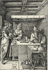 Salome Presenting the Head of John the Baptist to Herodias by Albrecht Dürer