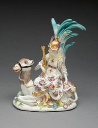 Allegorical Figure Representing Asia by Meissen Porcelain Manufactory (Manufacturer)