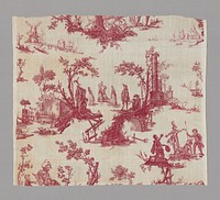 Don Quichotte (Don Quixote) (Furnishing Fabric) by Jean-Jacques Lagrenée (Designer)