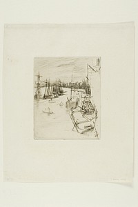 The Little Rotherhithe by James McNeill Whistler